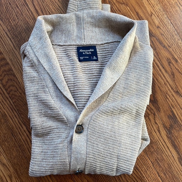 Mens Abercrombie Cardigan - Picture 4 of 5